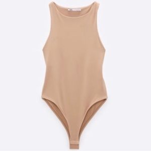 Nude Zara Seamless Bodysuit